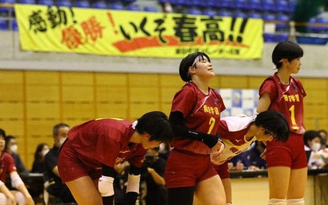 女子は細田学園が逆転勝ち エース渡會凪紗が26得点の活躍【春高2023埼玉県予選】