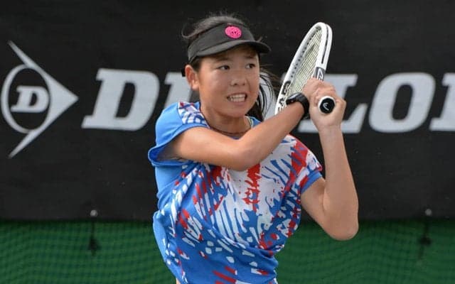 辻岡史帆、全試合ストレート勝ちで全豪オープンジュニア本戦ワイルドカードを獲得[ダンロップ ロード トゥ ザ オーストラリアンオープン イン 四日市]