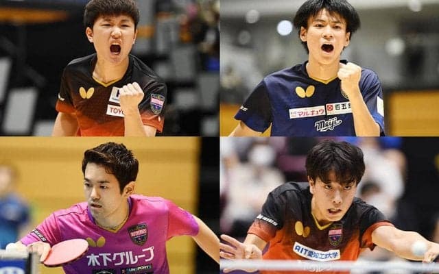 国際大会で大爆発の張本智和が最有力。WTT2冠の急成長・篠塚にも勢い【第3回パリ五輪代表選考会 卓球 TOP32】