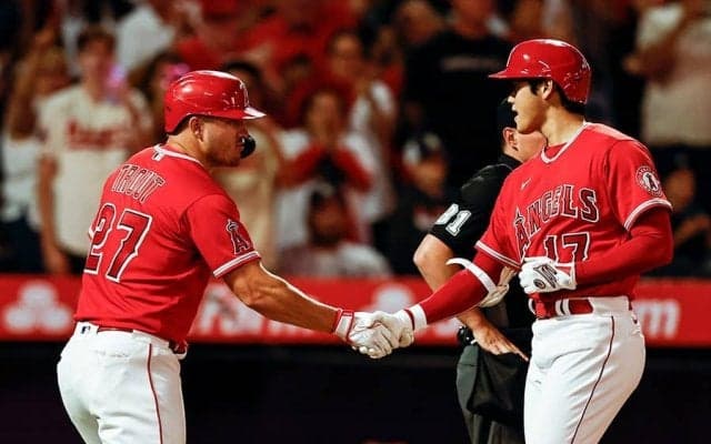 【MLB】大谷翔平の怪力伝説「メーター振り切った」　元同僚衝撃のトラウトとの握力対決
