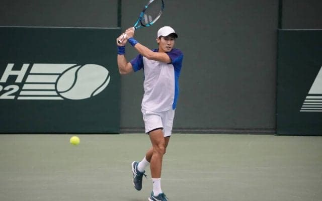 綿貫陽介が島袋将をストレートで破り8強! ワイルドカードの羽澤慎治はチャレンジャー大会で初の準々決勝進出[兵庫ノアチャレンジャー]