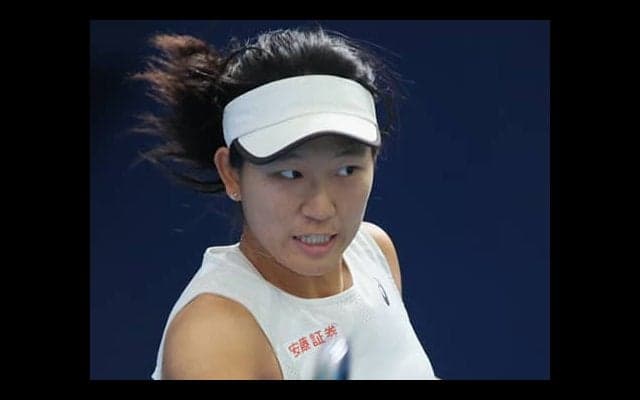  内島萌夏、安藤証券OP4強 