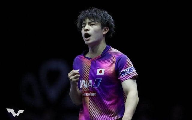 宇田幸矢 香港の大黒柱にフルゲームの末、勝利！ベスト4入り【卓球 アジアカップ】
