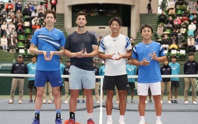 羽澤慎治／清水悠太、主催者推薦のチャンス生かして同ペア初のチャレンジャー大会優勝[兵庫ノアチャレンジャー]