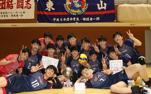 男子は東山、女子は京都橘が優勝【春高2023京都府予選】