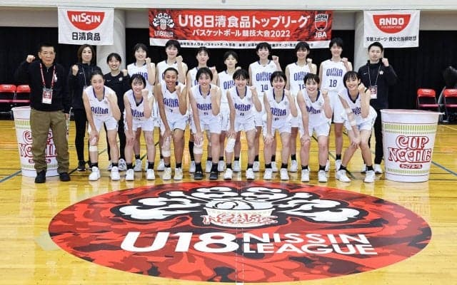 U18日清食品リーグ2022の女子トップリーグは桜花学園が初代王者に