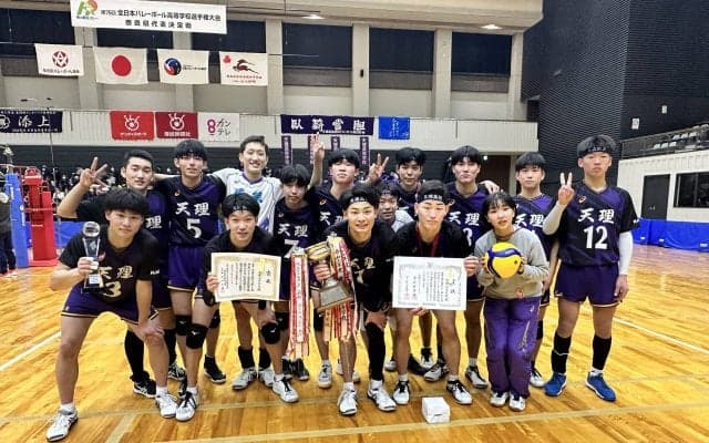 男子は天理、女子は奈良女が優勝【春高2023奈良県予選】