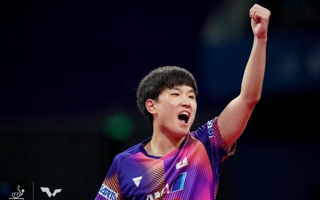 張本智和が優勝！日本男子シングルス33年ぶりの快挙 韓国の主力左腕を破る【卓球 アジアカップ】