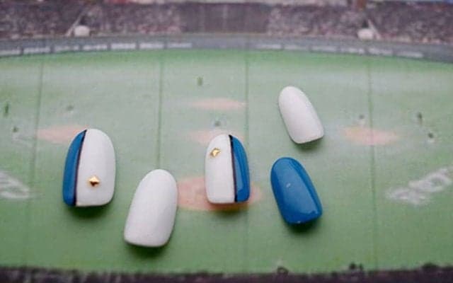 難しい技術は不要…初心者でもできる「野球ネイル」　日ハムのデザイン作成のポイントは？