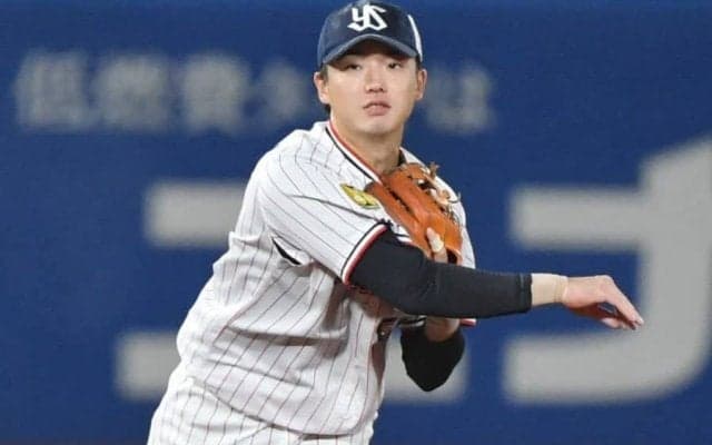 ヤクルト長岡秀樹が背番号「58」→「7」に変更　今季まで内川聖一が背負う