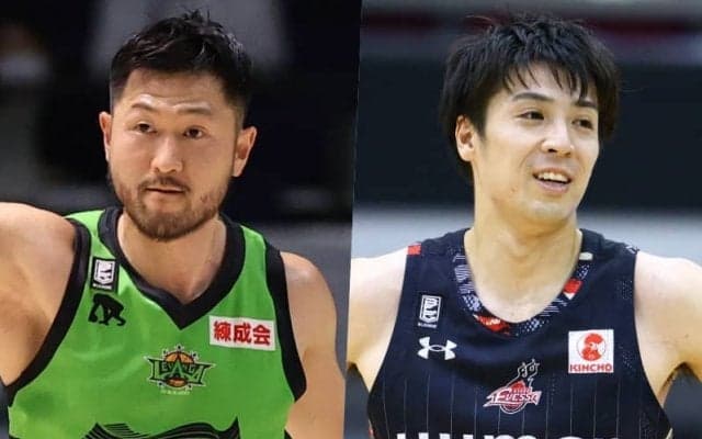 橋本竜馬と橋本拓哉がBリーグのフリースローランキング首位に…成功率は驚異の100%