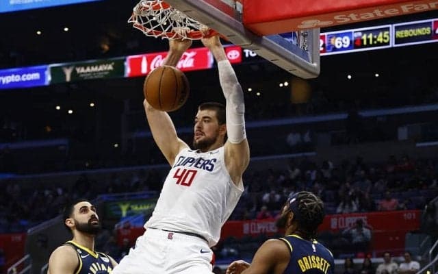 イビツァ・ズバッツが31得点29リバウンドの大暴れでクリッパーズがペイサーズを撃破