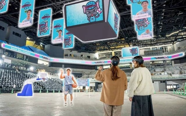 九州最大級の多目的施設「SAGAアリーナ」を体感できるMRコンテンツが登場 - 映像あり