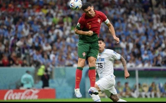 C・ロナウドの髪の毛に当たっていた？幻となったゴールに本人は最後まで「触った」とアピール