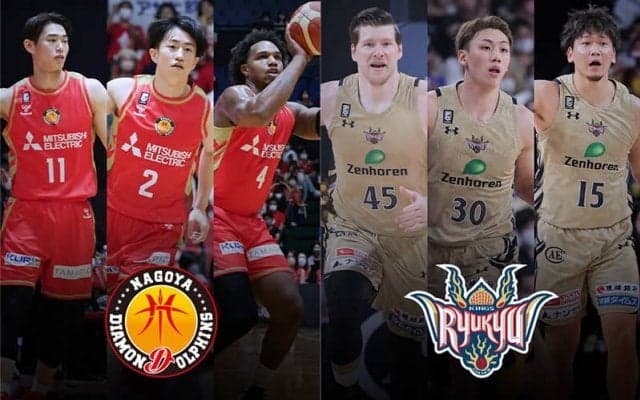 【名古屋D vs 琉球】ゴール下の攻防は見応え十分、名古屋Dは張本天傑が存在感を示したい