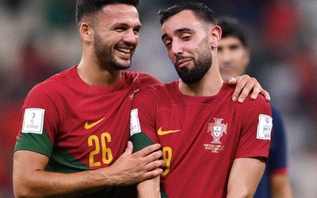 ポルトガルがウルグアイ下し決勝T進出！　2得点B・フェルナンデス「3連勝したい」