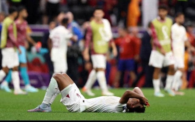W杯3戦連敗のカタール代表、ホスト国史上最低の不名誉記録