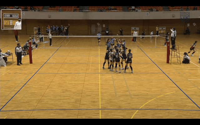 全日本バレーボール大学選手権大会 Iコート 女子 2回戦【見逃し配信】