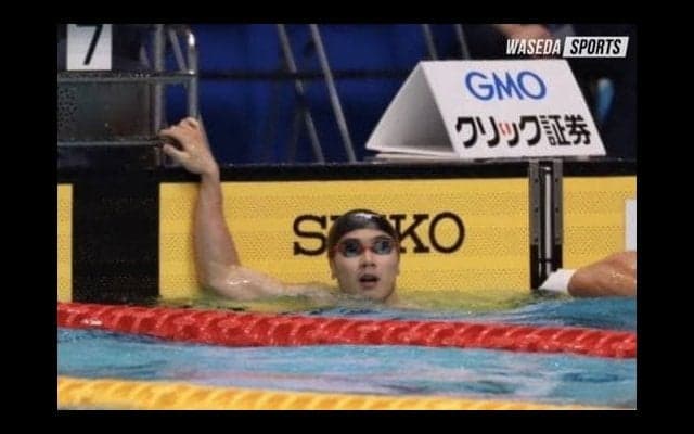 田中がこの日唯一の決勝進出も振るわず／ジャパンオープン（５０m）１日目