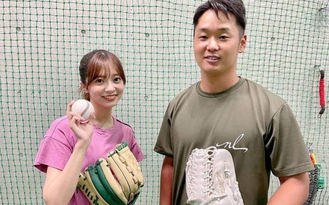 野球大好き美女キャスターがお忍び潜入　プロ選手が“潰される”衝撃の練習機器を体感