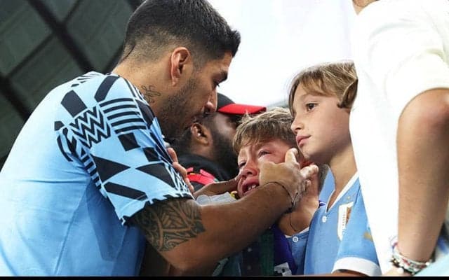 最後のW杯に臨んだスアレス｢4歳の息子は…｣