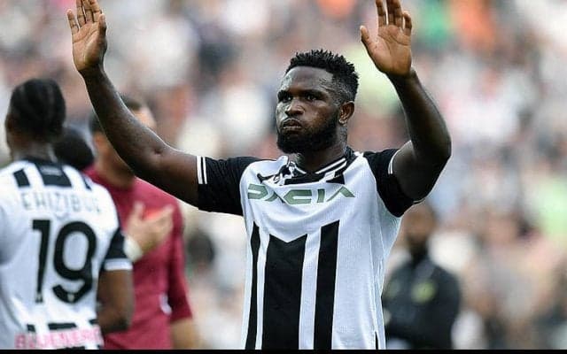 ウディネーゼが準主力FWサクセスと契約延長