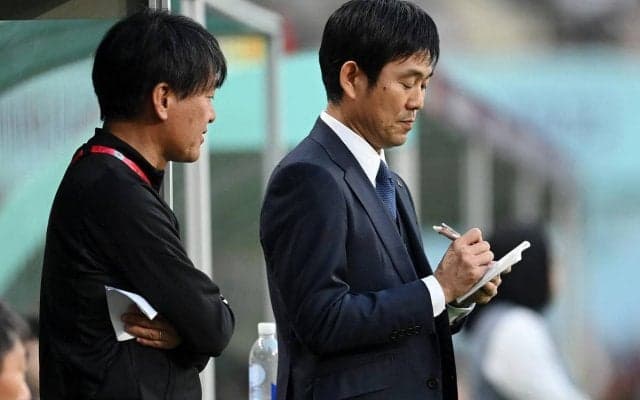 「かわいいね」「勝利の女神」森保監督のメモに鈴木唯アナ？指揮官のジョークに会場衝撃「本当だったりして」