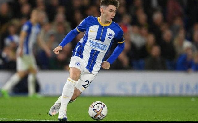 ビジャレアル、ブライトンで不遇のギルモアを今冬にレンタルで獲得か