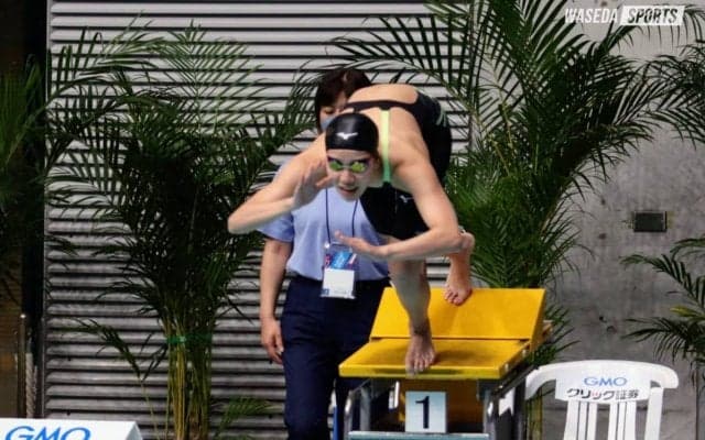 最終日は今牧女子主将と松本が決勝へ　冬の鍛錬を誓う／ジャパンオープン（５０m）４日目