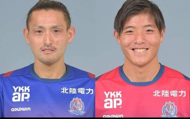 富山が2選手と契約更新！　高橋駿太は「J2復帰しましょう」と来季抱負