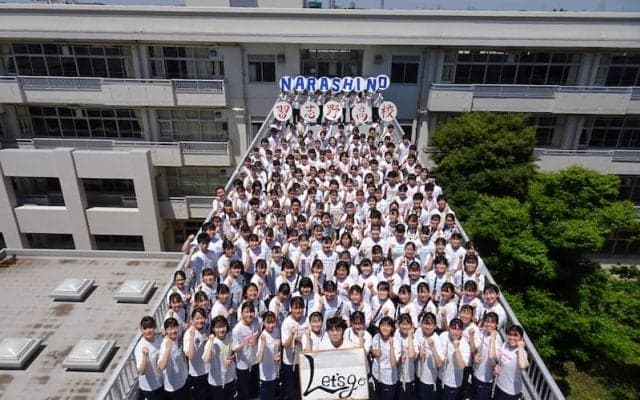 千葉ジェッツのホームゲームで習志野高校吹奏楽部が生パフォーマンスを披露