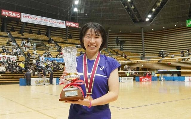 NEC　全日本インカレ最優秀選手賞の中川つかさら3名の内定を発表