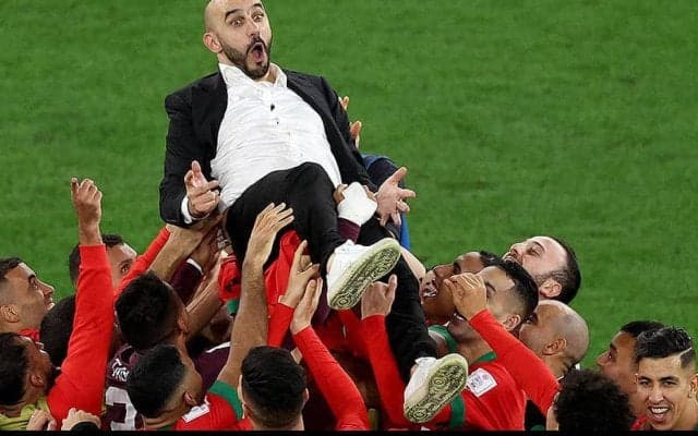 「彼らを誇りに思う」、モロッコ史上初の8強に導いたレグラギ監督が献身の選手たちを称賛