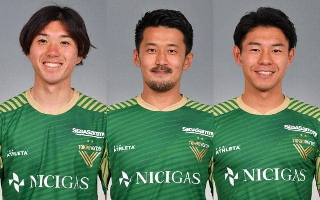 東京VがDF深澤大輝、FW阪野豊史、FW河村慶人の3選手と契約を更新