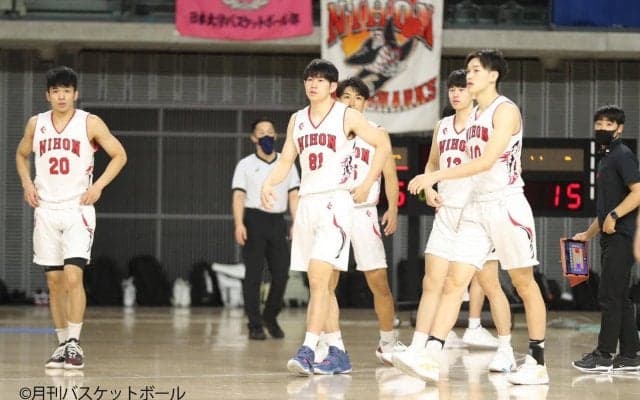 [インカレ2022男子] 日本大が8強入り、接戦の末、日本体育大を下す【大学バスケ】