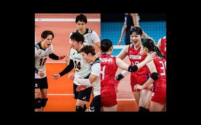 川合俊一会長は今年度のバレー日本代表をどう見たか。女子は新戦力に驚きと期待。男子は安定感が増してミドルも「いい感じ」