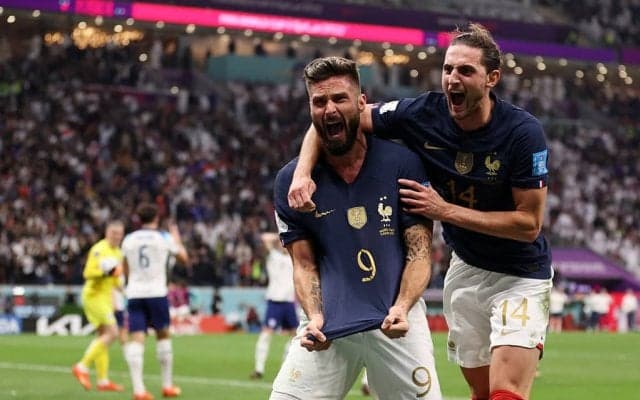 【カタールW杯】“優勝候補対決”は前回覇者フランスに軍配　ジルーの決勝弾でイングランド撃破、連覇まであと「2」