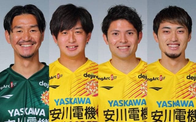 北九州がGK吉丸絢梓、DF本村武揚、FW上形洋介、DF乾貴哉と契約更新