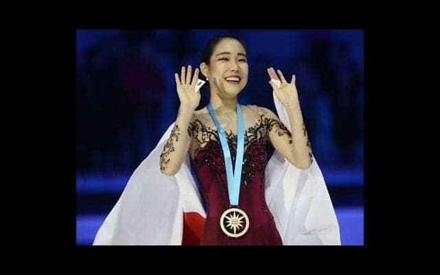 GPファイナル初出場、初優勝の三原舞依。コーチの言葉に発奮も「本当に実現できるとは思っていなかった」