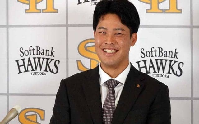 鷹・藤井皓哉、入団時から年俸9倍超　広島戦力外から2年で5000万円更改「想像超えていた」