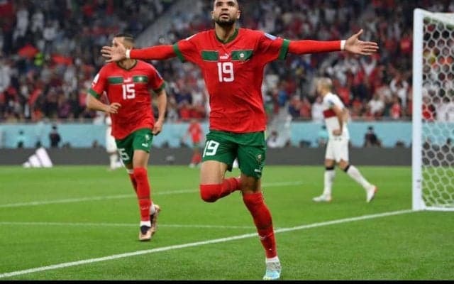 モロッコ代表FWがジャンプ力でC・ロナウド超え！？ポルトガル戦でゴールより高く跳ぶ2.78mのヘディング弾