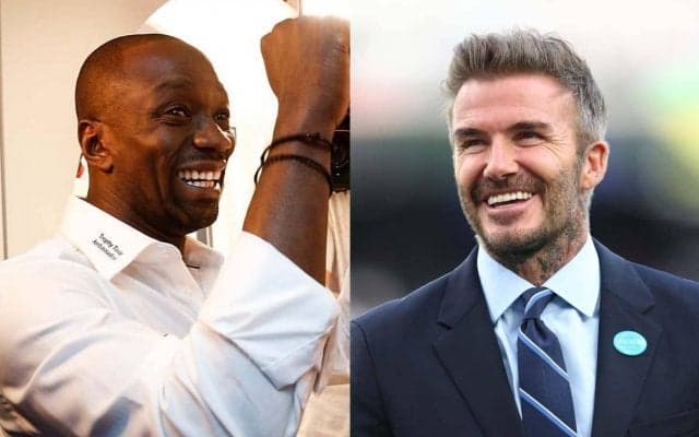 「一番海外サッカーみてた時期の選手」カタールW杯で再会したマケレレとベッカムの満面の笑みが反響「胸熱」