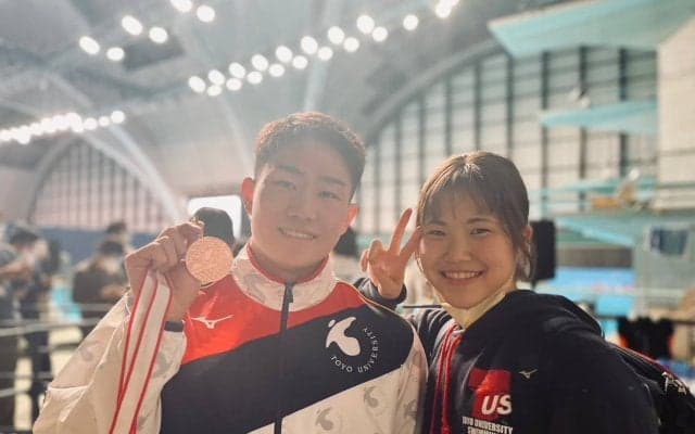 [水泳] ジャパンオープン2022（50m）川端初の表彰台入り！