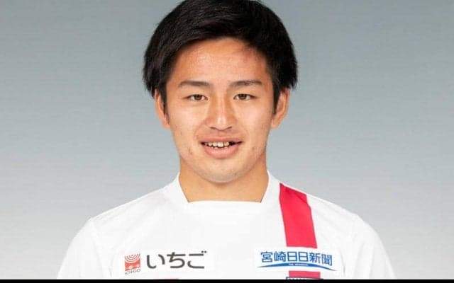 宮崎が今季加入のMF江口稜馬と契約更新　「J2昇格に向け全身全霊で闘います！」