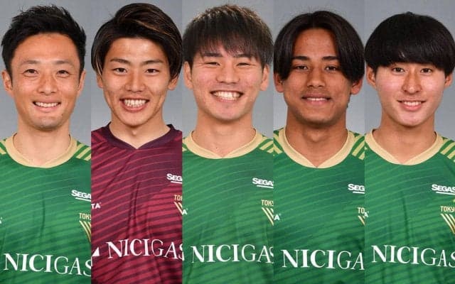 東京Vが5選手との契約更新を発表！ 今季加入のDF山越康平ら