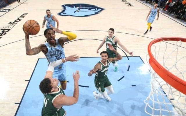 絶好調のグリズリーズがバックスに最大50点差の圧勝、トリプル・ダブルのジャ・モラント「勝ち続けなきゃいけない」