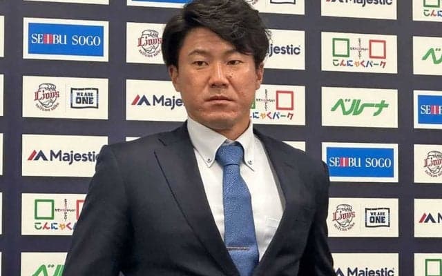 西武・陽川が入団会見、背番号52は「今、聞きました」　長打力に期待「初日からアピール」