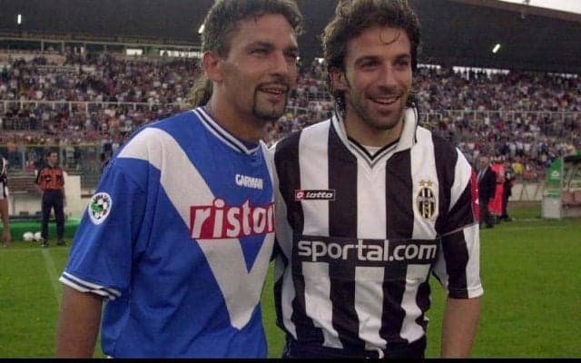 「合言葉はファンタジー」デル・ピエロがバッジョとカタールで再会、さらにロナウジーニョまで登場！「この写真には多くが詰め込まれすぎている」