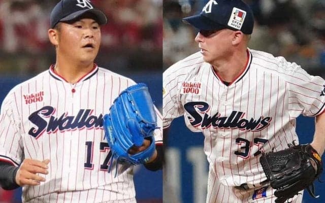 清水昇から“同期”マクガフへ「一緒にできたこと誇り」　惜別にファン感動「泣くわ」