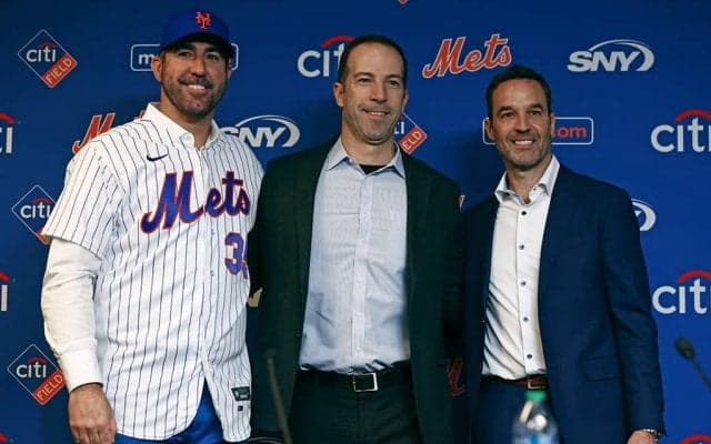 【MLB】サイ・ヤング賞右腕のバーランダー、メッツ入団会見　同僚・千賀滉大へのアドバイス任せろ